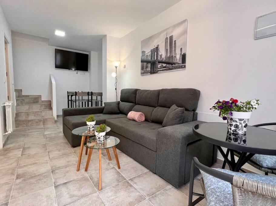 Posezení v ubytování Acogedor apartamento en Parbayón