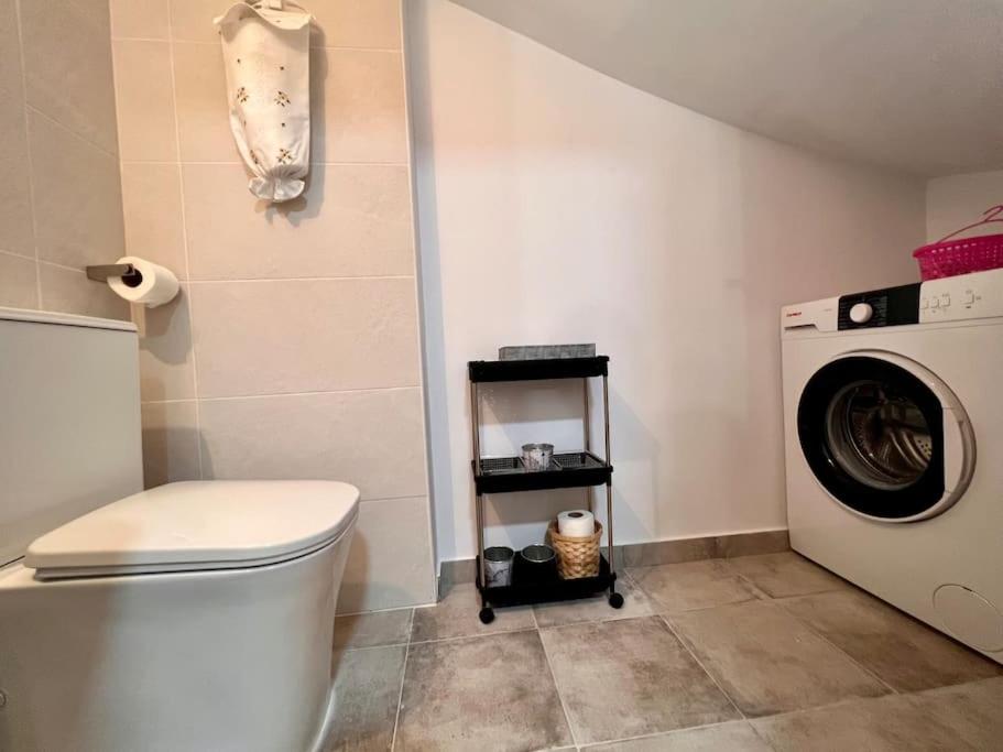 Koupelna v ubytování Acogedor apartamento en Parbayón
