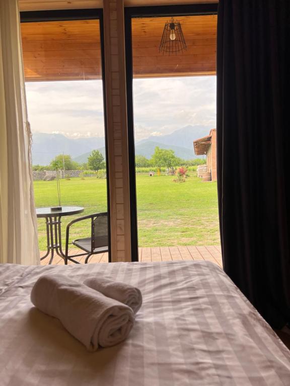 Nespecifikovaný výhled na hory nebo výhled na hory při pohledu z bed and breakfast