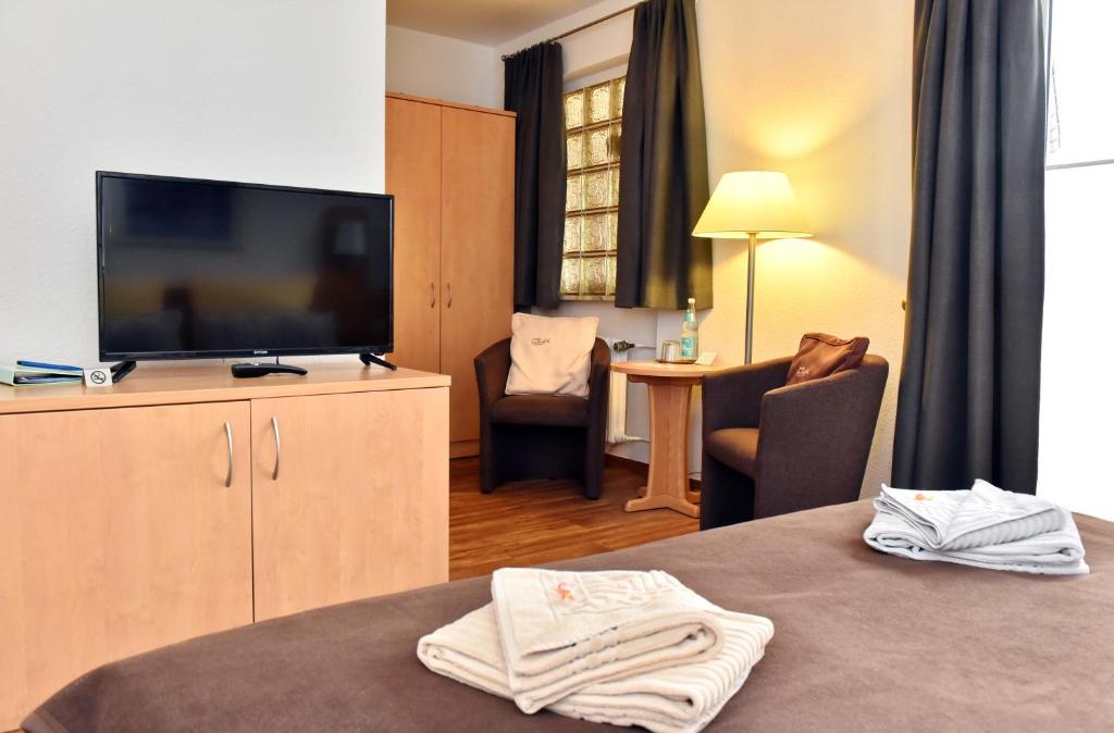 Pension - Der Berghof - Chambre Double Avec Balcon