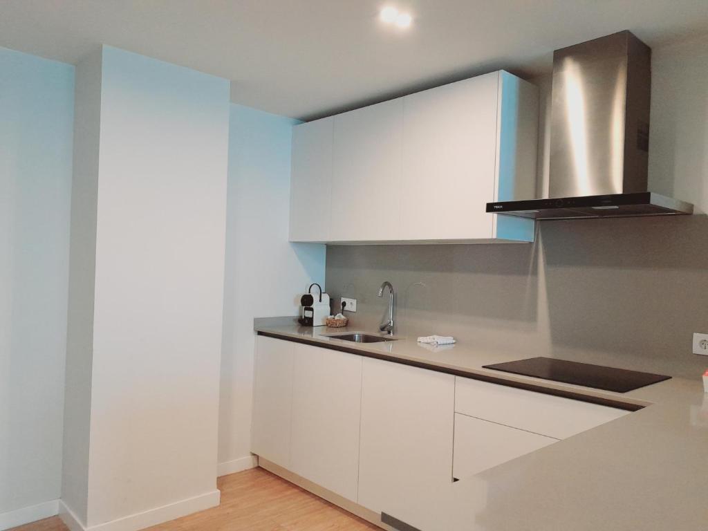 Kuchyň nebo kuchyňský kout v ubytování Apartamento LP RENTAL HOME MAGDALENA