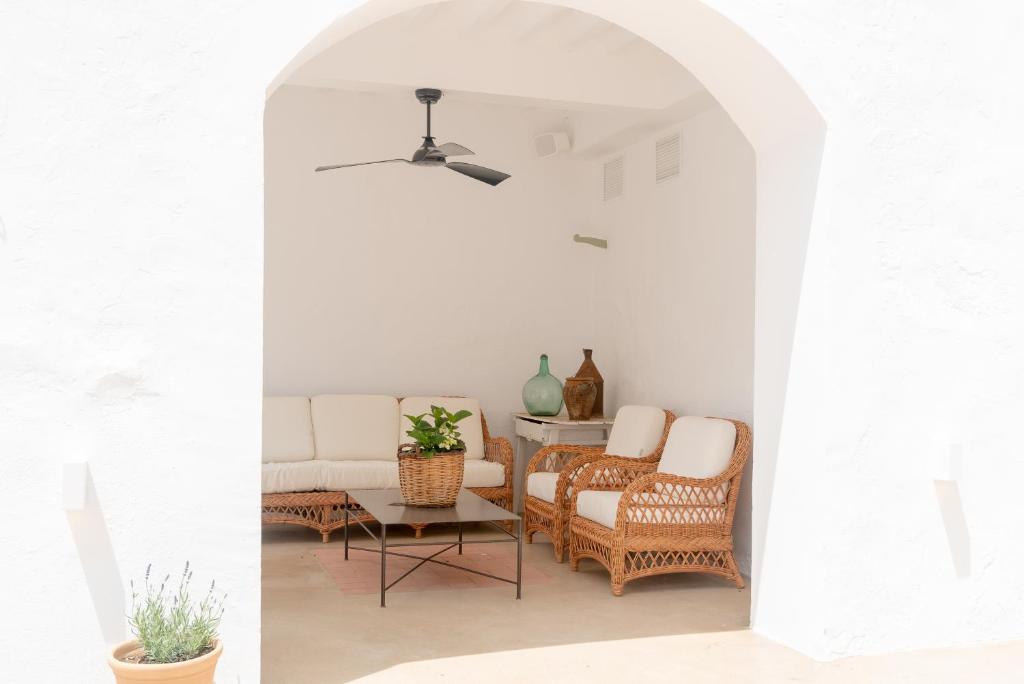 Posezení v ubytování Casa del Médico Hotel Boutique
