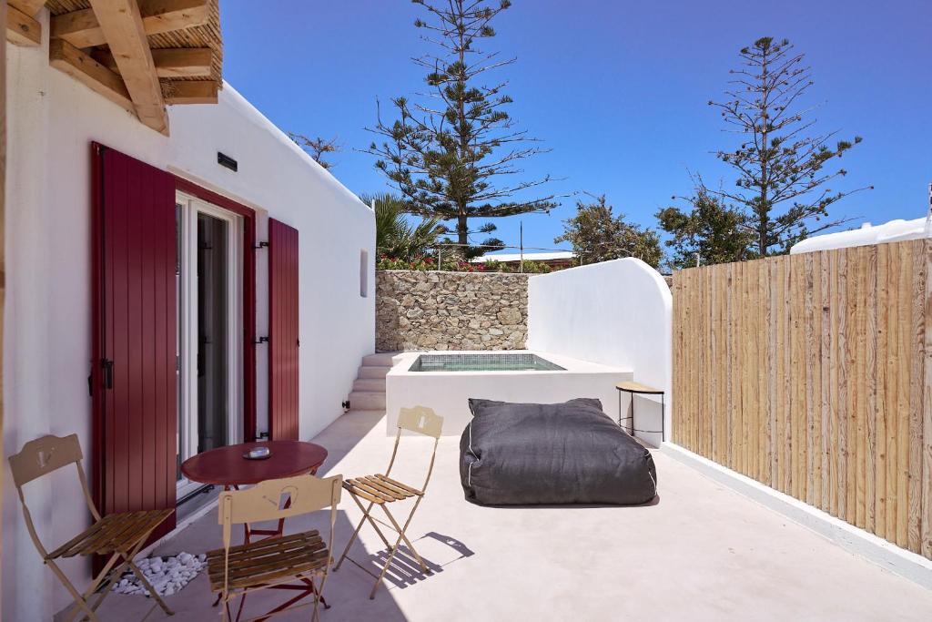 Posezení v ubytování Casa Philippi Suites