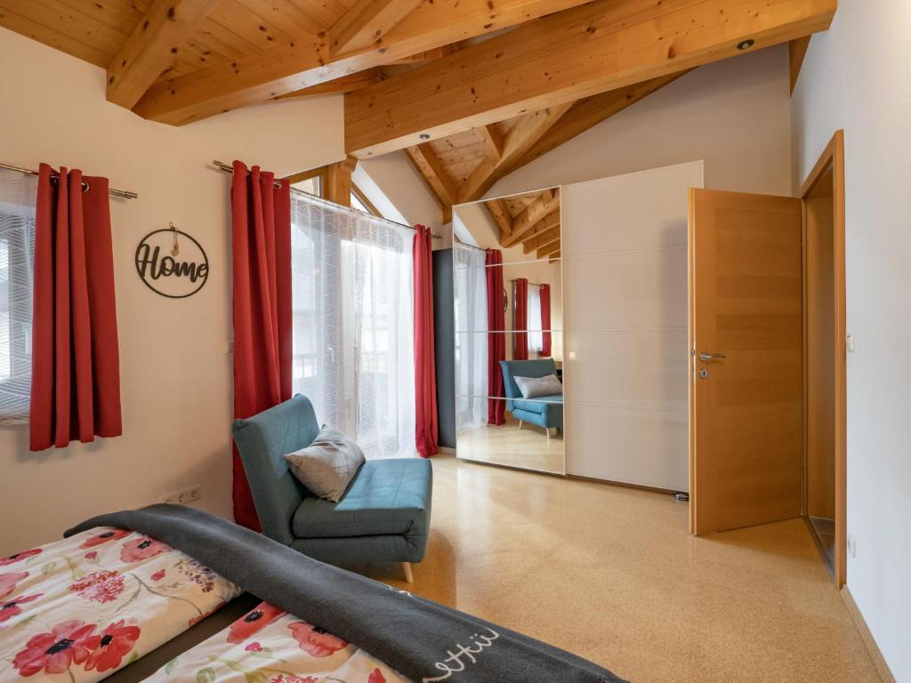 Postel nebo postele na pokoji v ubytování Ferienwohnung Eisenmann