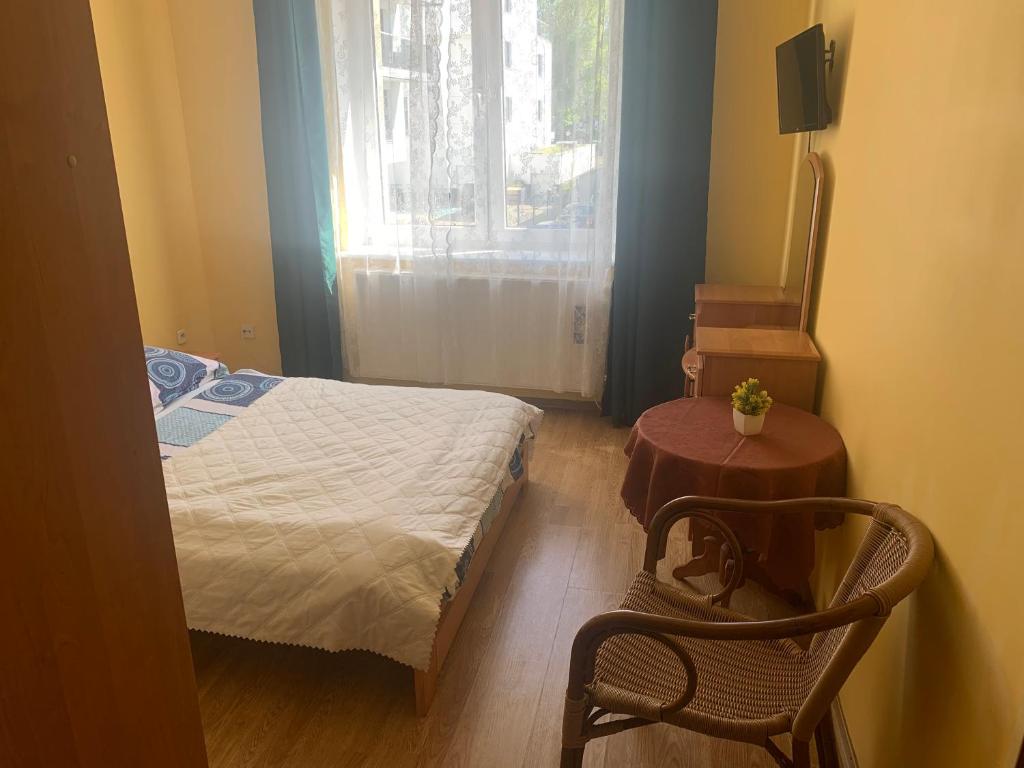 Postel nebo postele na pokoji v ubytování GWIAZDA MORZA