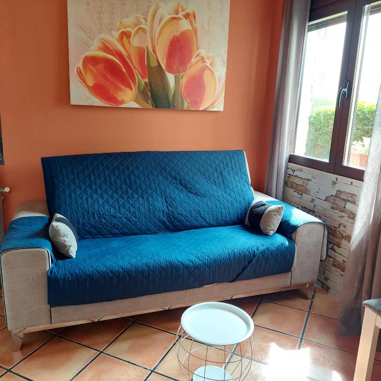 Posezení v ubytování Casa Arroyo Los Ubios Arroyo Frio