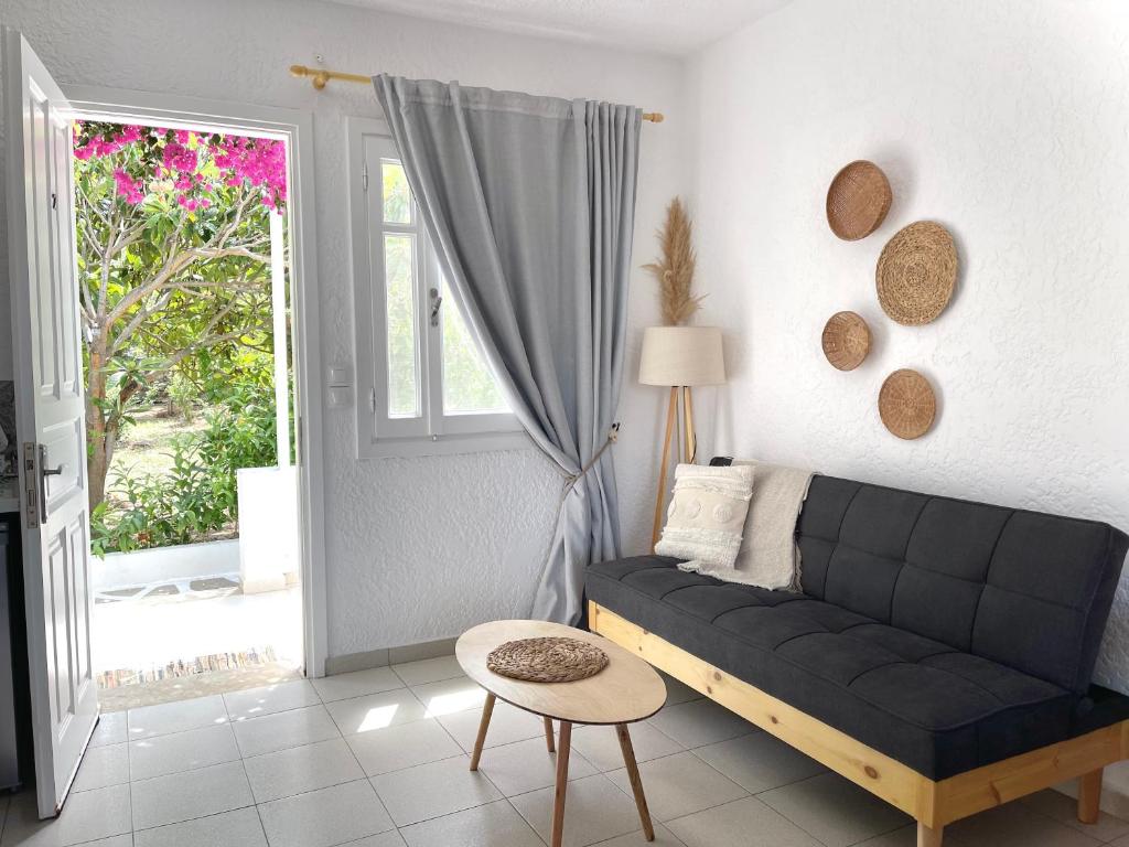 Posezení v ubytování Seaside Studios Arkasa Karpathos
