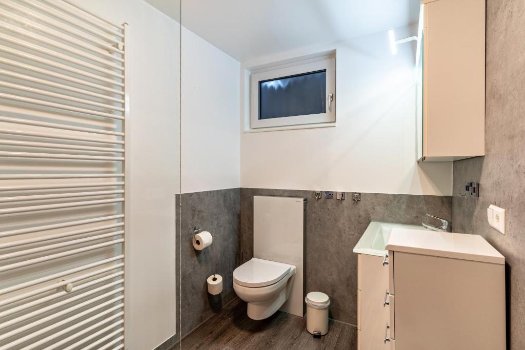 Koupelna v ubytování Ferienwohnung Eulennest