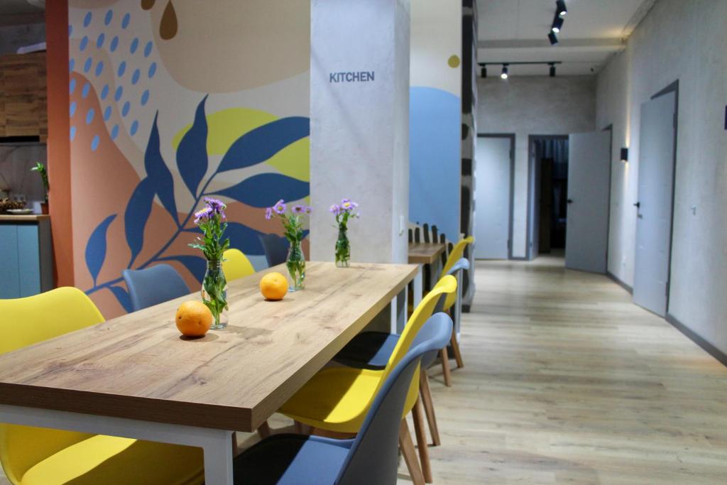 Posezení v ubytování izzzi hostel