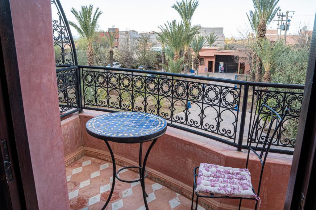 Balkón nebo terasa v ubytování Las Palmeras Guest House