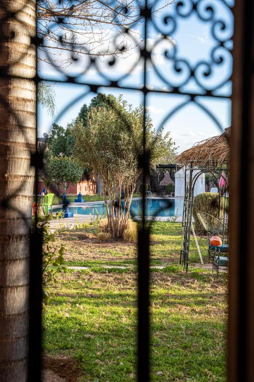 Zahrada ubytování Las Palmeras Guest House