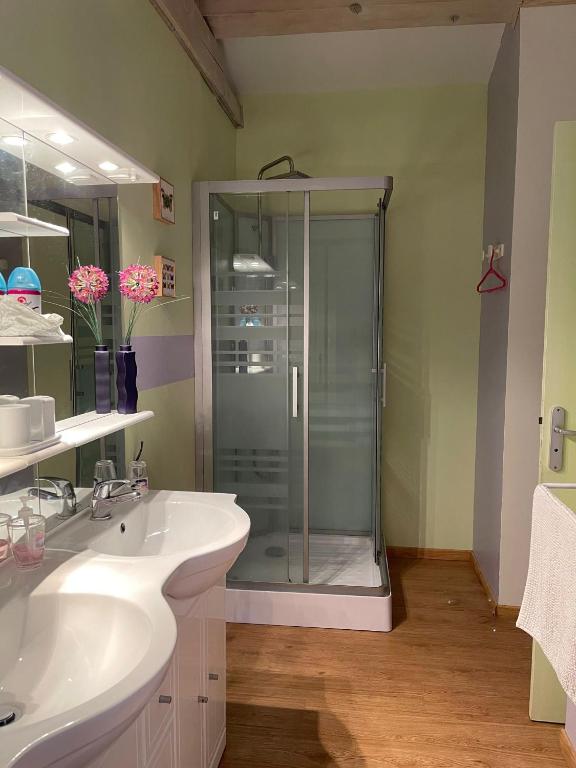 Koupelna v ubytování Villa Monplaisir Zen