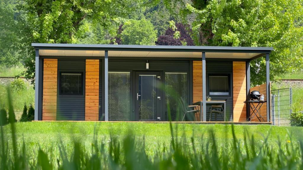 Zahrada ubytování Mobilhome am Ossiacher See