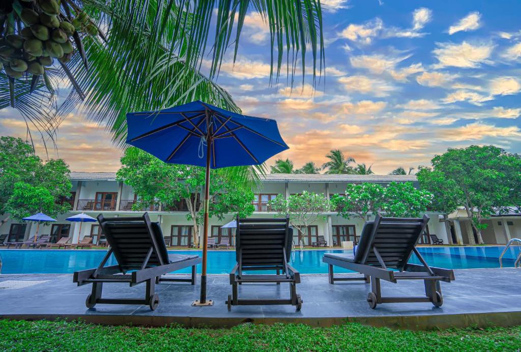 Bazén v ubytování Carolina Beach Resort & Spa nebo v jeho okolí