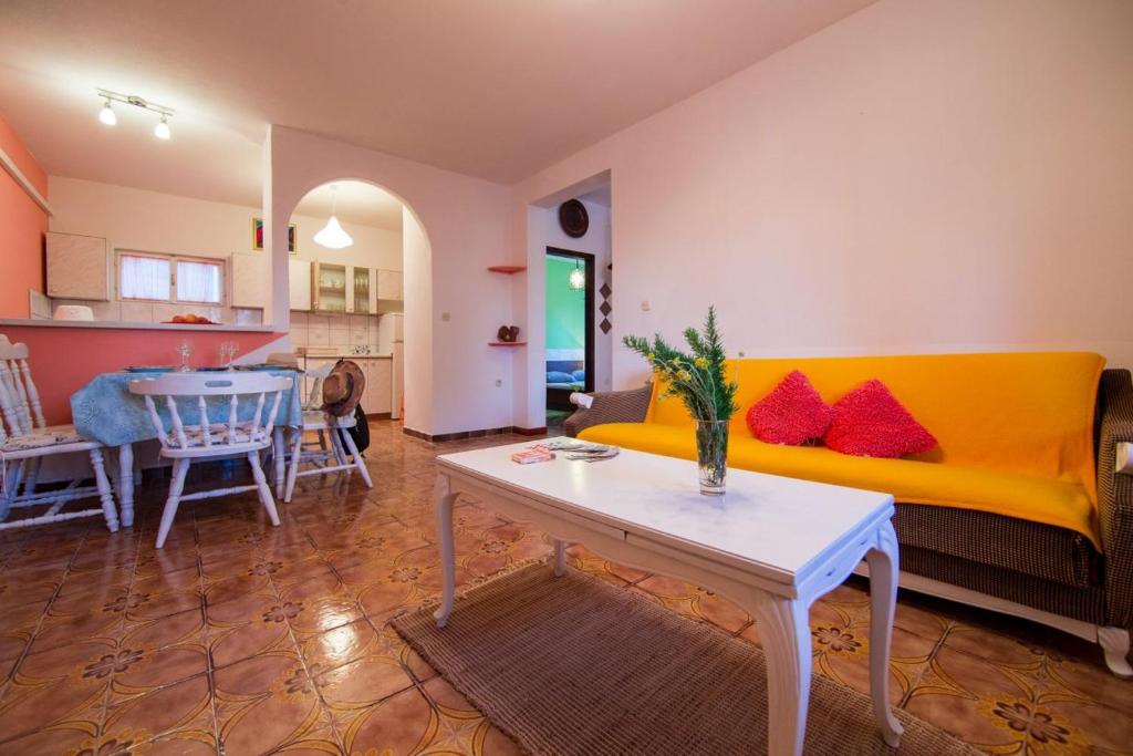 Posezení v ubytování Silver Beach Apartments Vis