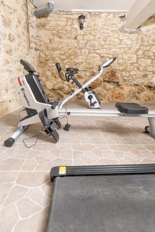 Posilňovňa alebo fitness centrum v ubytovaní Villa ECCO NATURE 2