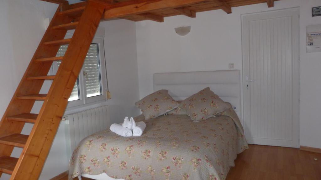 Postel nebo postele na pokoji v ubytování In Tavignanu