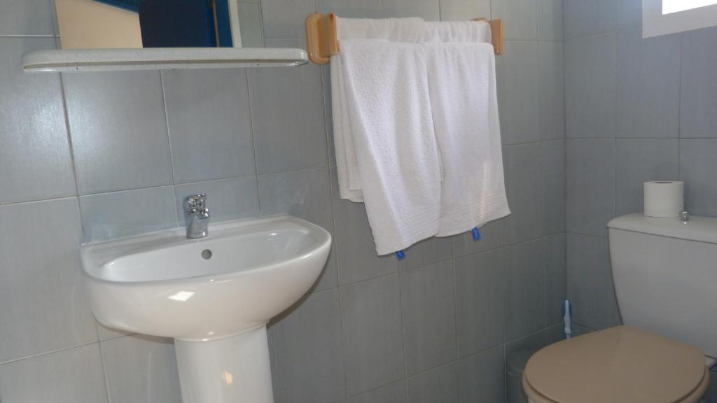 Koupelna v ubytování In Tavignanu