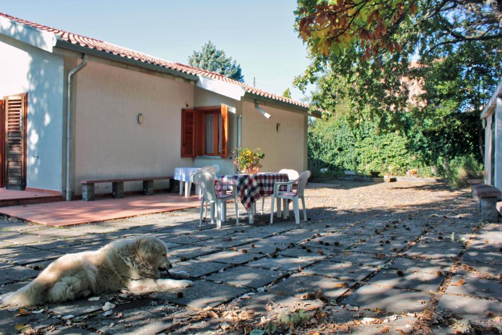 Budova, kde se bed and breakfast nachází