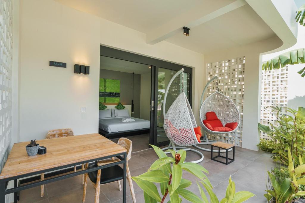 Posezení v ubytování Amazing Lombok Resort