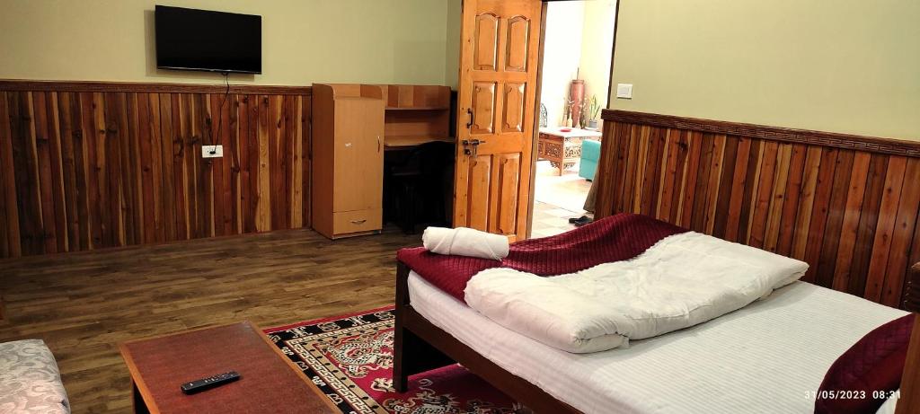 TV a/nebo společenská místnost v ubytování The Bliss Homestay