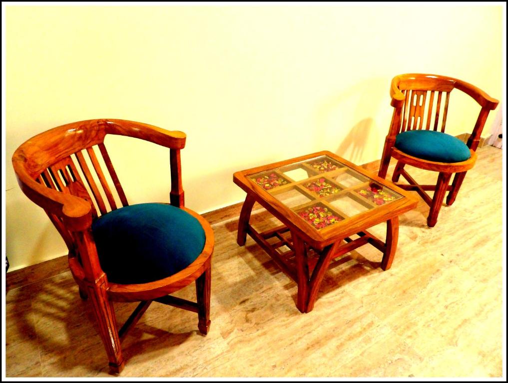 Posezení v ubytování THE HIDEAWAY Homestay Chail