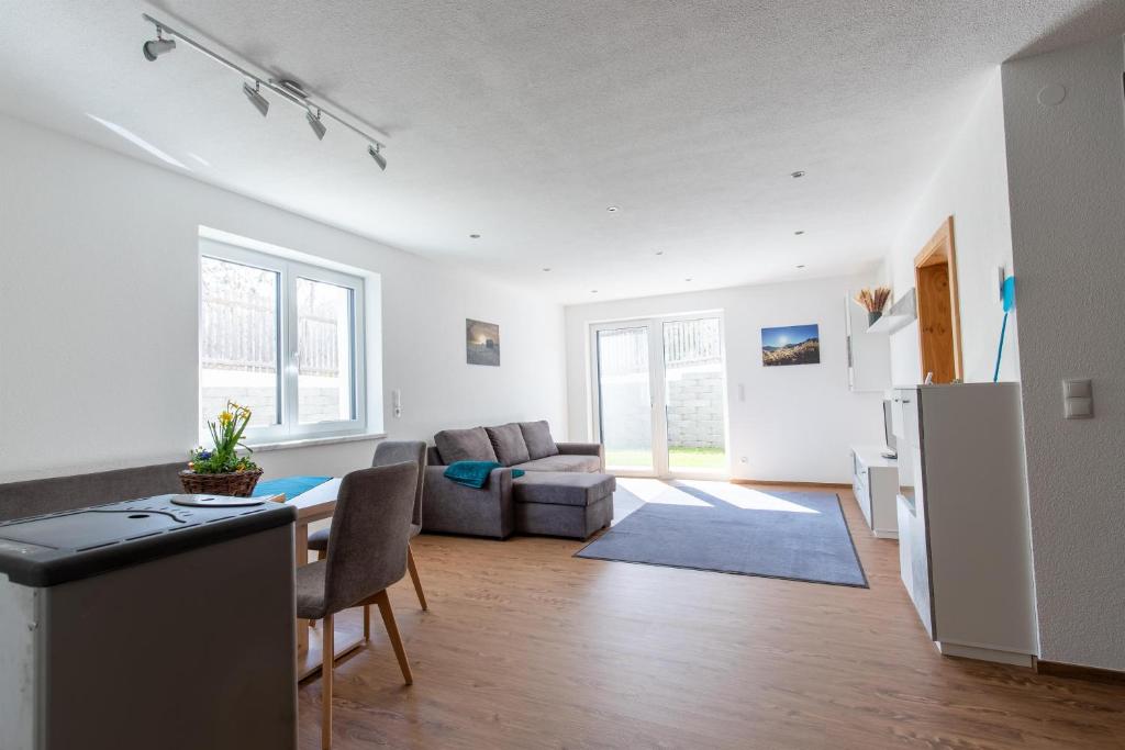 Kuchyň nebo kuchyňský kout v ubytování Ferienwohnung Pedit