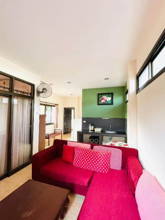 Posezení v ubytování Meewaya Hotel
