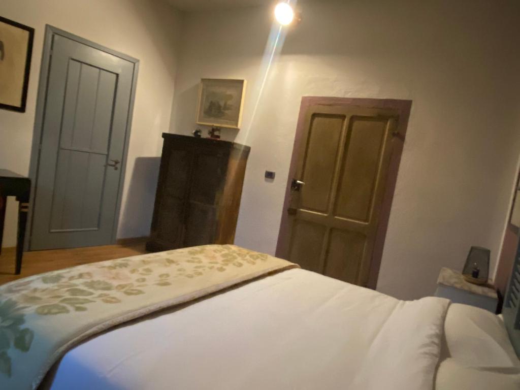Postel nebo postele na pokoji v ubytování Come una volta farm