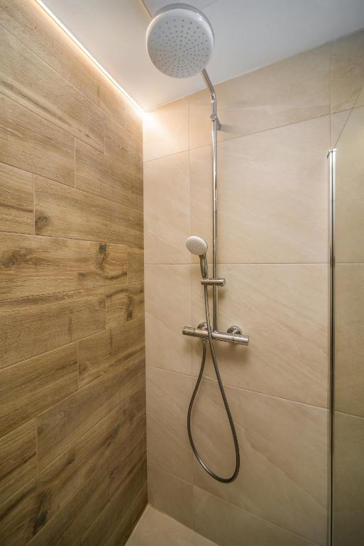 חדר רחצה ב-Hotel Csillag Tokaj