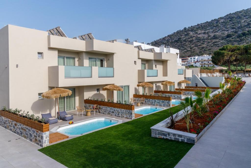 Bazén v ubytování Anassa Suites Stalis by Estia "Adults Only" nebo v jeho okolí