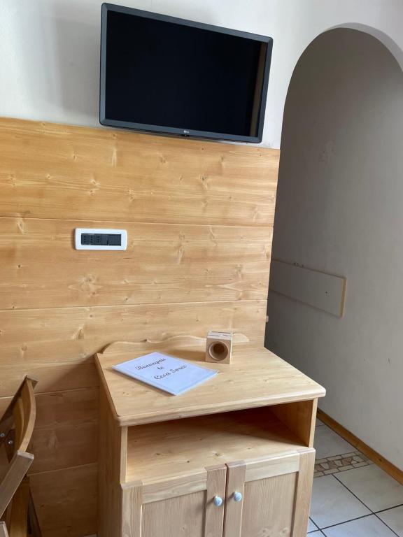 TV a/nebo společenská místnost v ubytování CIASA SORES