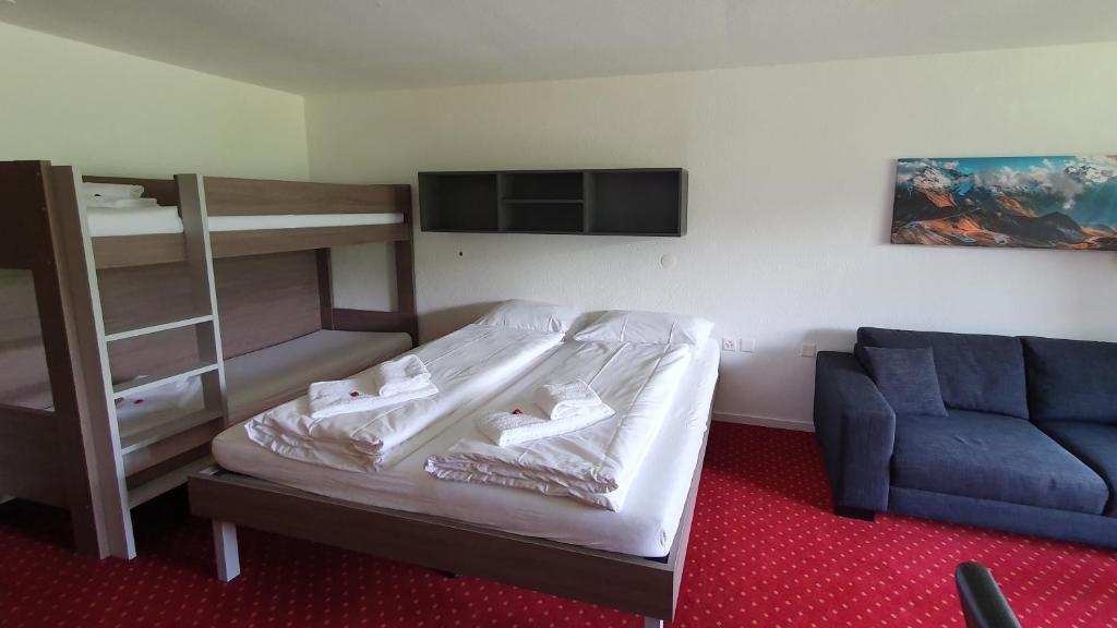 Postel nebo postele na pokoji v ubytování Apart Holidays - Haus Acletta