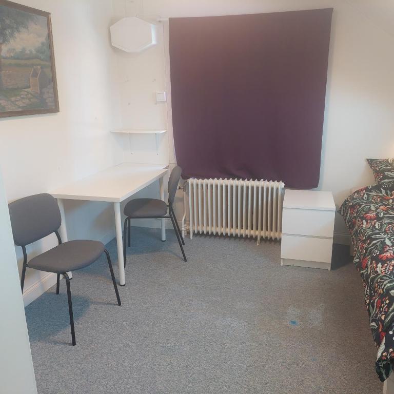 Posezení v ubytování Knihsgården