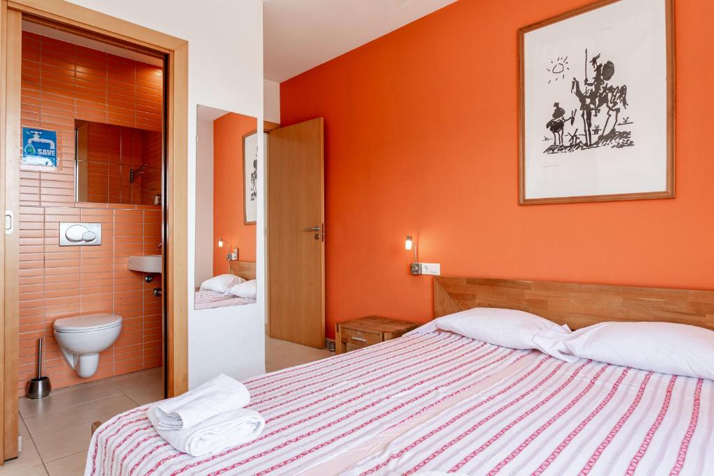 Postel nebo postele na pokoji v ubytování Exclusive Villa with pool seaview