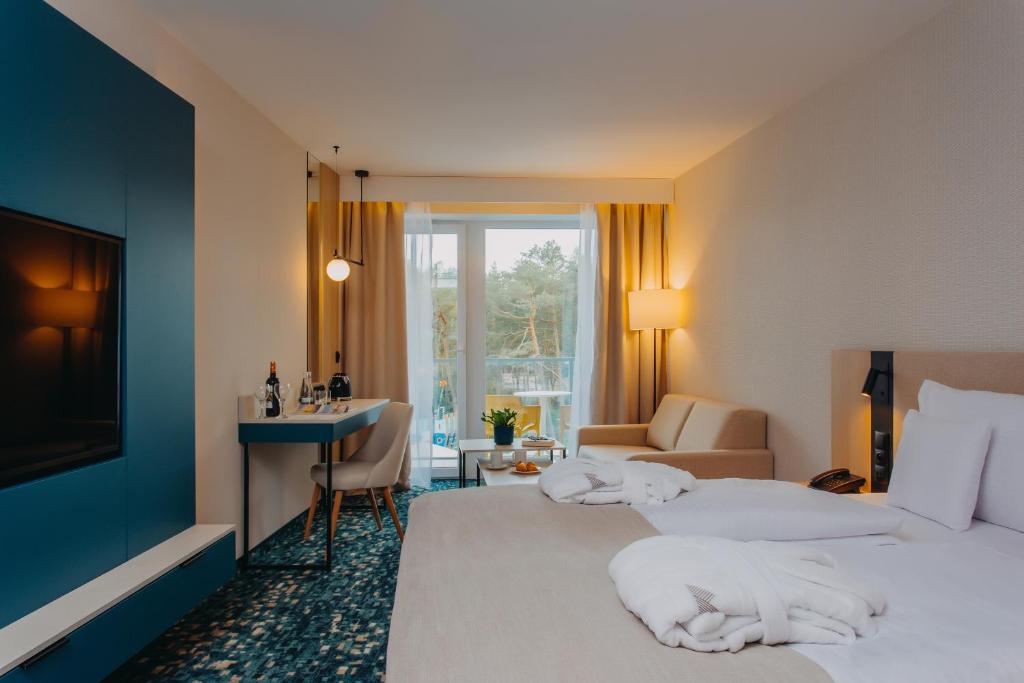 Hotel Linea Mare - Deluxe Double Room With Extra Bed - Hotel*****