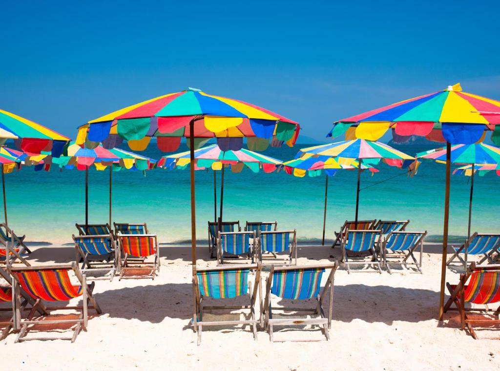 Ein Strand an oder in der Nähe des Hotels