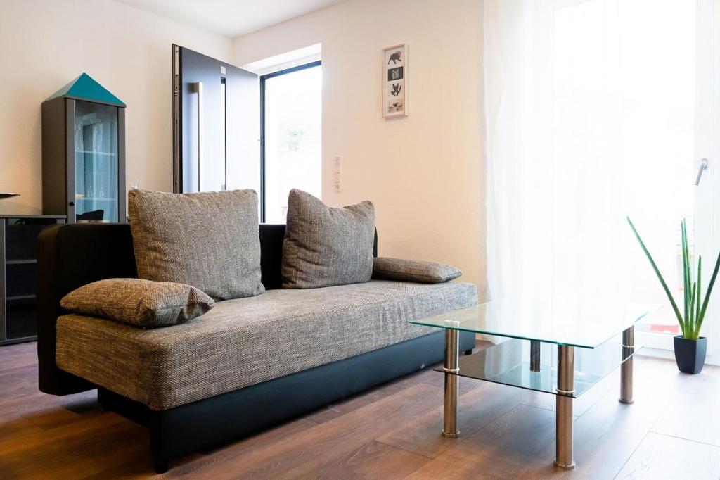 Posezení v ubytování Ferienwohnung Epting