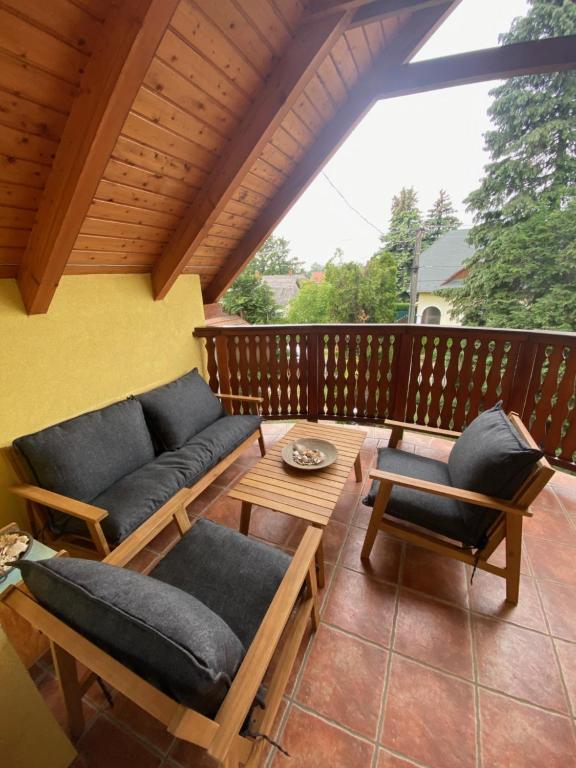 Balkón nebo terasa v ubytování Villa Elisa