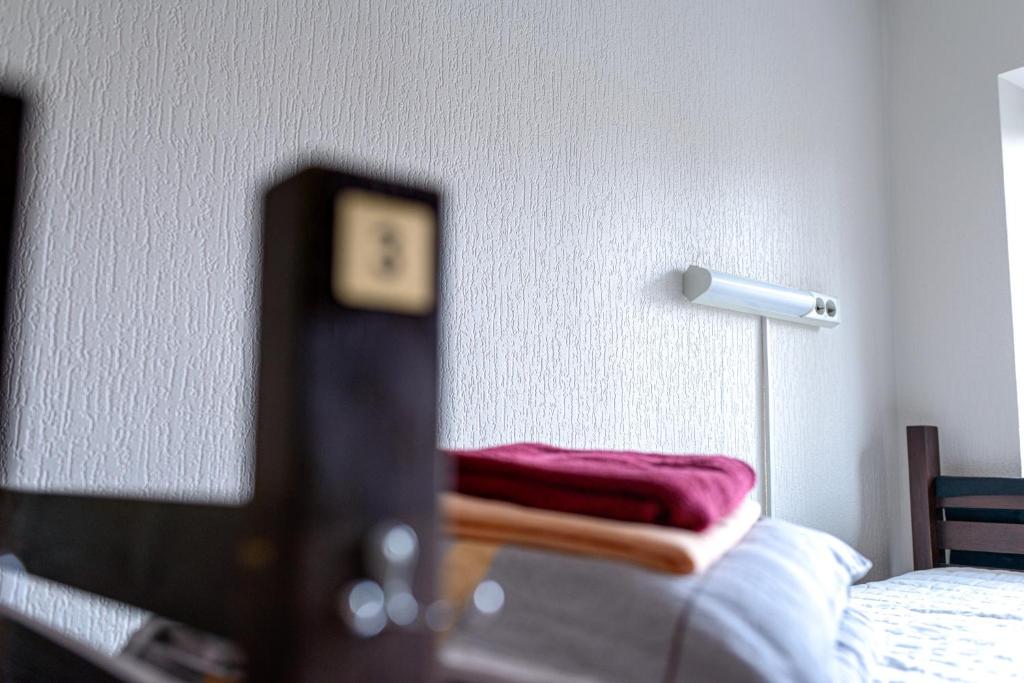 Postel nebo postele na pokoji v ubytování Klaipeda Hostel