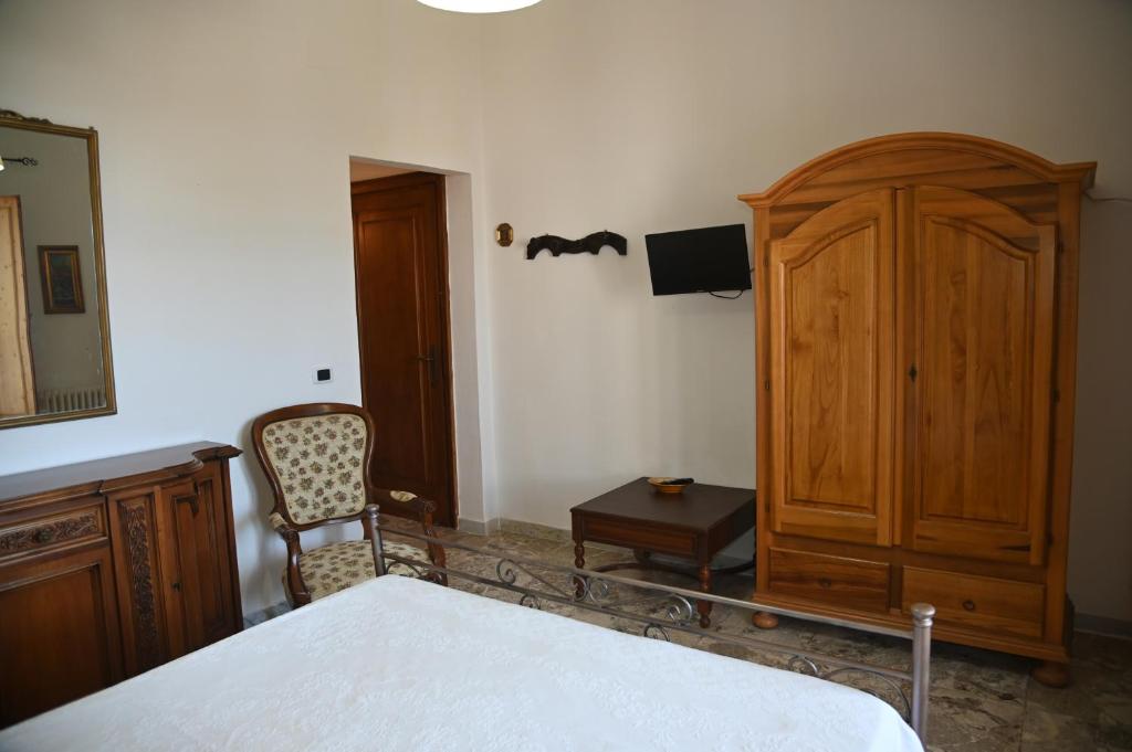 TV a/nebo společenská místnost v ubytování B&B Villa Dongiovanni