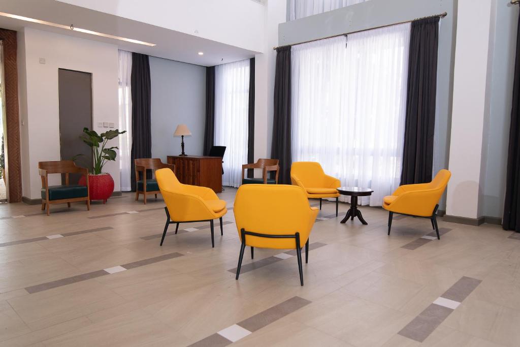 Posezení v ubytování Seo Hotel