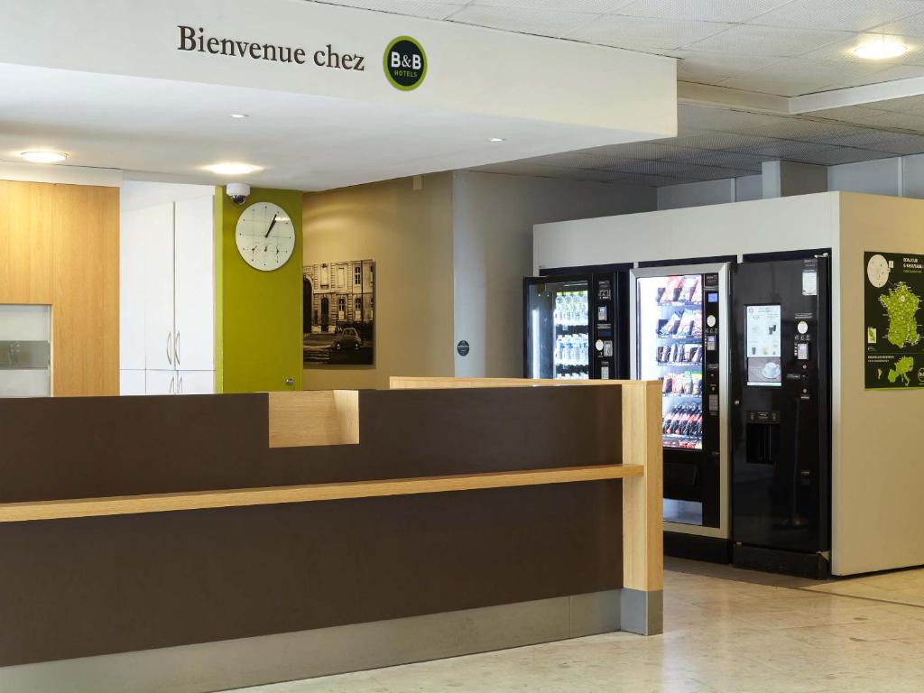 Vstupní hala nebo recepce v ubytování B&B HOTEL Paris Roissy CDG Aéroport