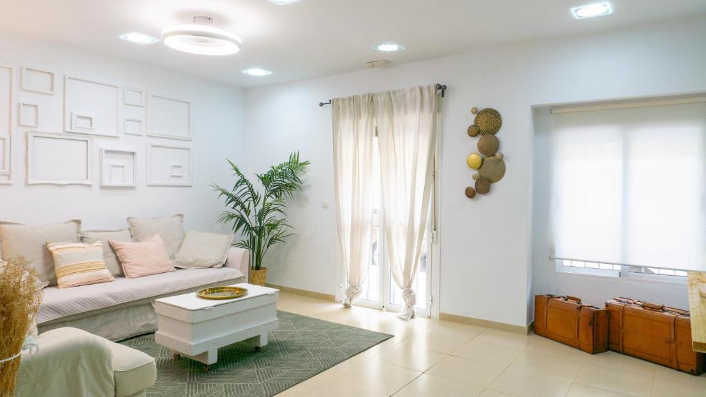 Część wypoczynkowa w obiekcie Apartment Caleta Beach Málaga