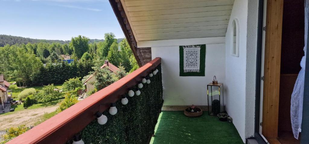 Balkón alebo terasa v ubytovaní Dom na Skarpie