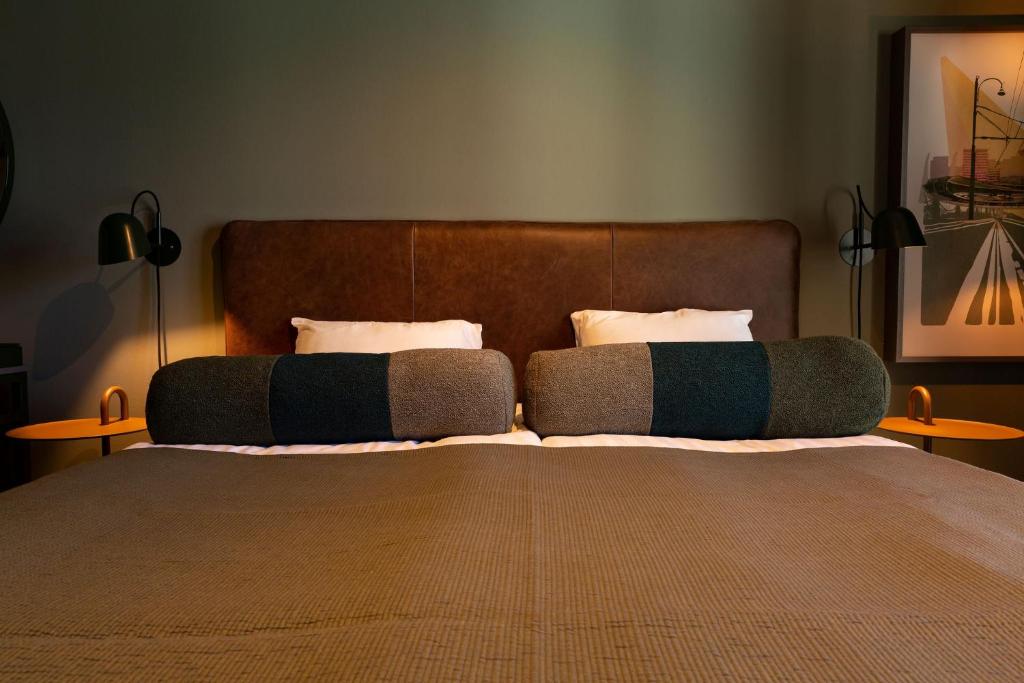 Postel nebo postele na pokoji v ubytování Spar Hotel Gårda