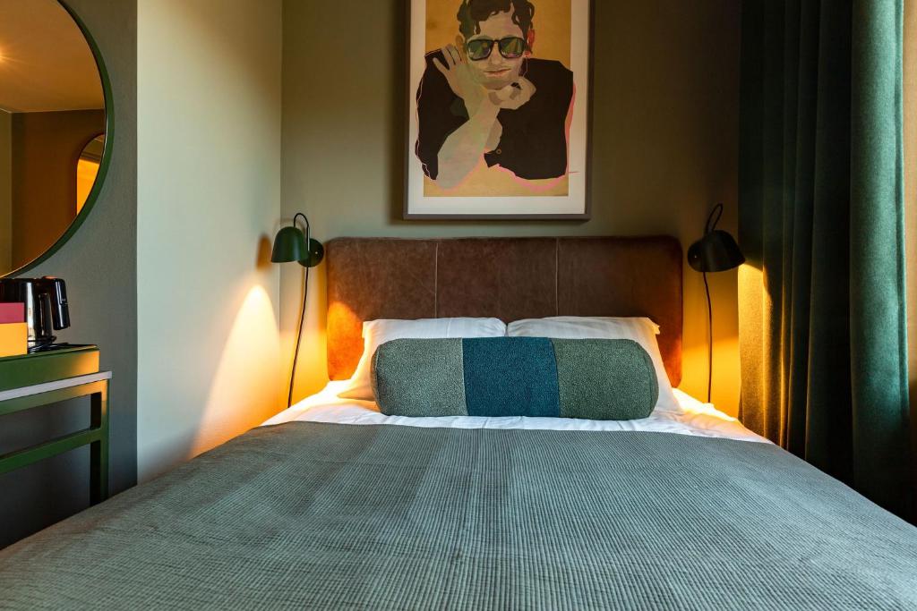 Postel nebo postele na pokoji v ubytování Spar Hotel Gårda