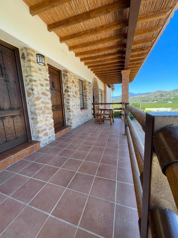 Balkón alebo terasa v ubytovaní Habitación rural en Posada Los Caballos