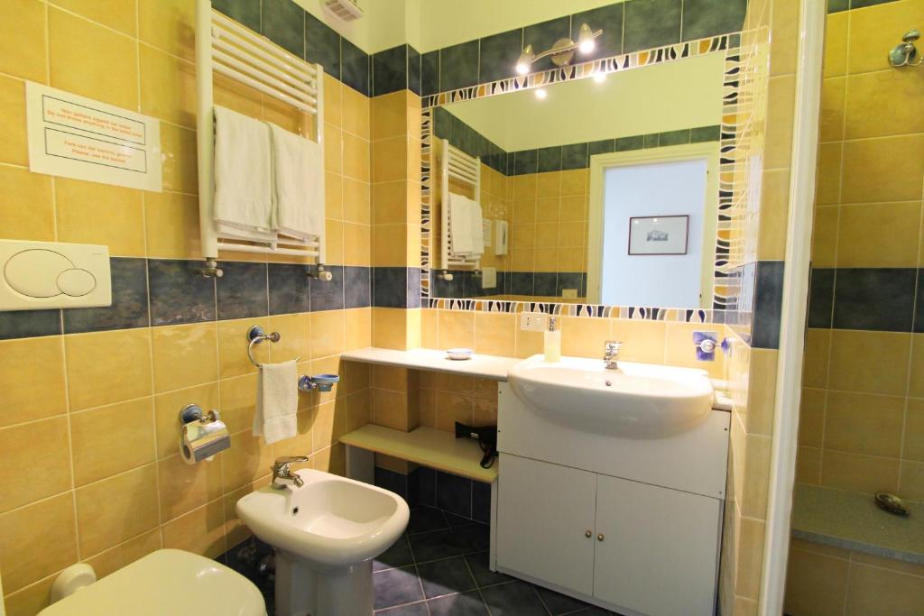 Koupelna v ubytování Casa Augusto B&B