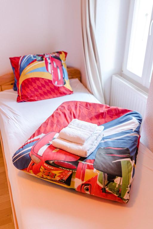Postel nebo postele na pokoji v ubytování Family Hotel Desirée